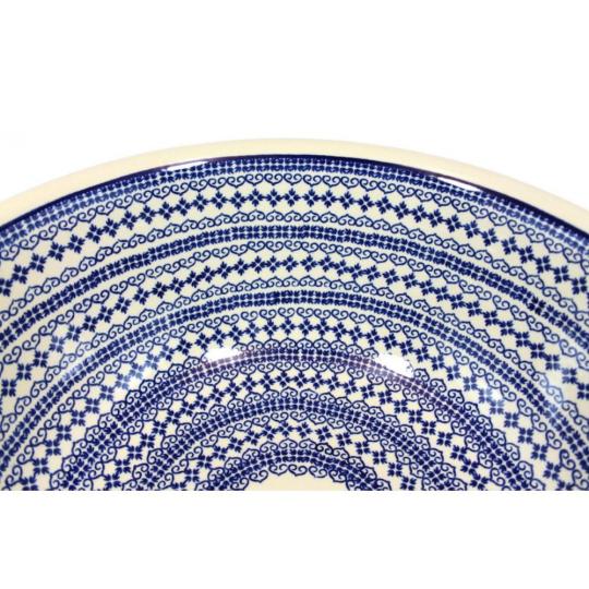 kek mintas mosdotal mosdo keramia festett kerek mely furdoszoba nepies konyha mosogato mosdokagylo sotet olasz toszkan minosegi handmade feher.jpg